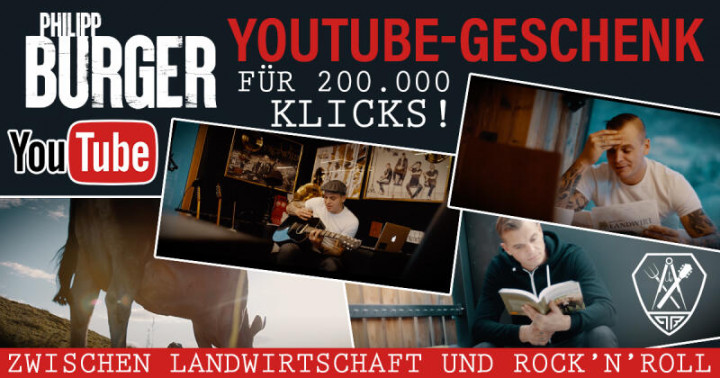 Bild Youtube-Geschenk für 200.000 Klicks